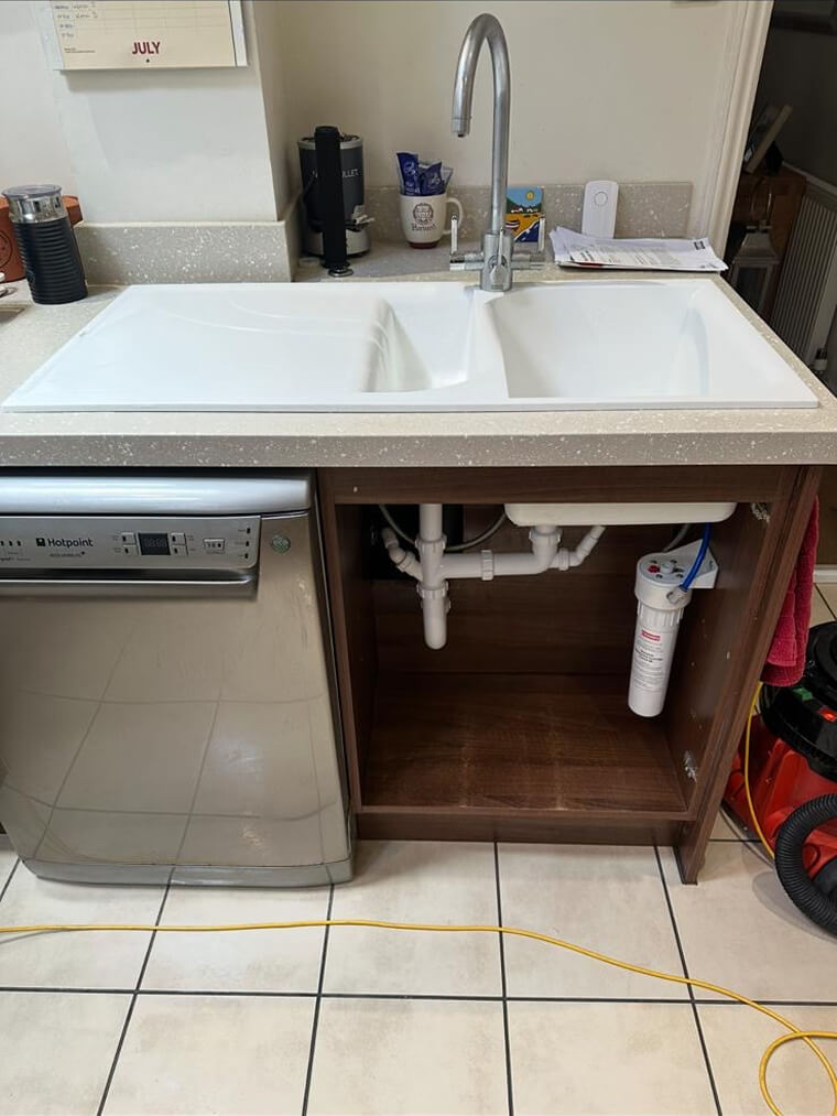 Heating installation work